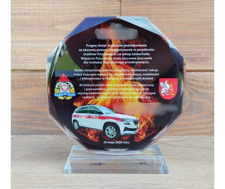 Statuetka Kryształ PREMIUM model 01 grubość 20mm 1