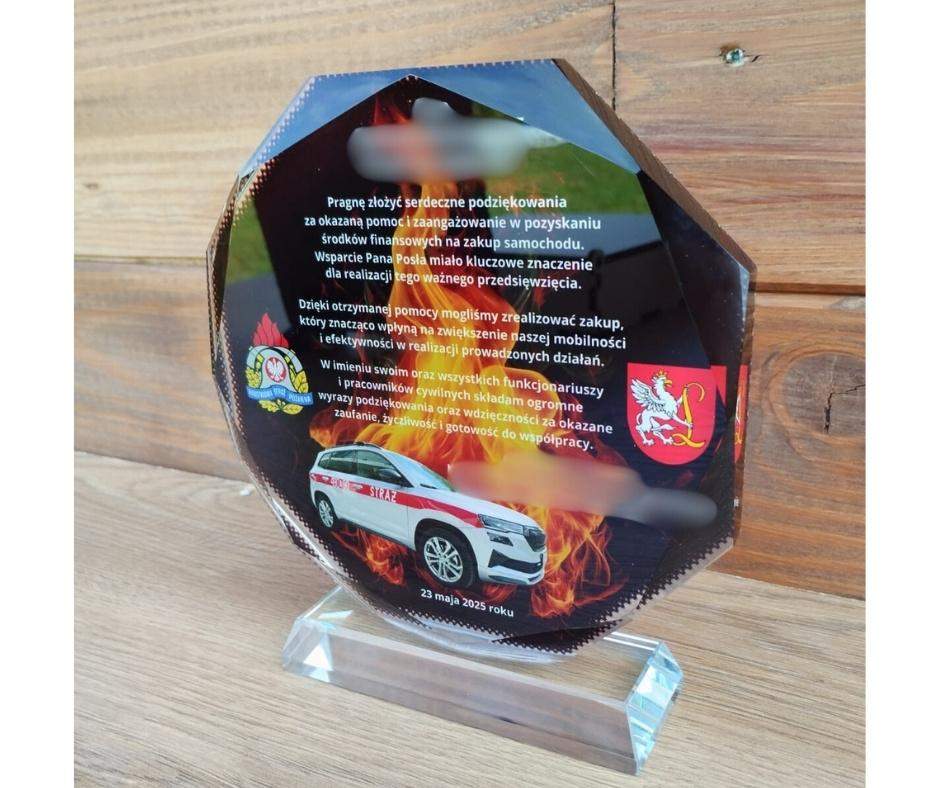 Statuetka Kryształ PREMIUM model 01 grubość 20mm 3