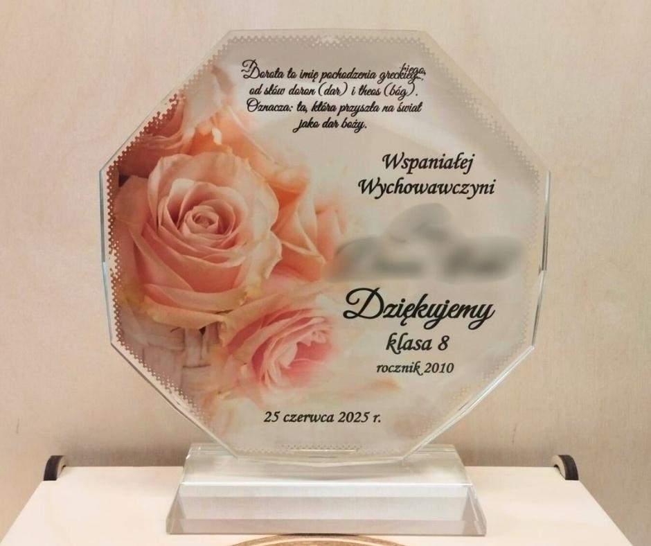 Statuetka Kryształ PREMIUM model 01 grubość 20mm 5